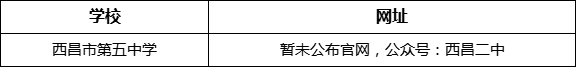 涼山州西昌市第二中學(xué)網(wǎng)址是什么？