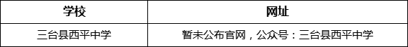 綿陽(yáng)市三臺(tái)縣西平中學(xué)網(wǎng)址是什么？