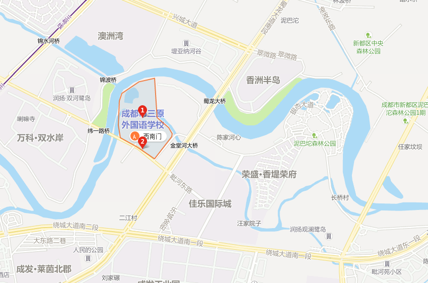 成都三原外國語學(xué)校地址在哪里？